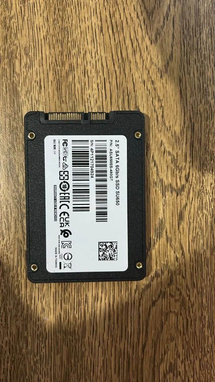 SSD 480GB NOVO - Armazenamento - Jardim Fortaleza, Guarulhos
