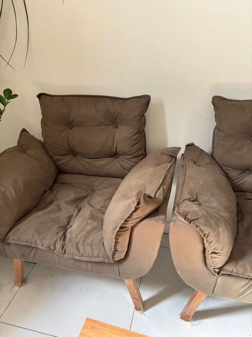 Poltronas semi novas  - Foto 2