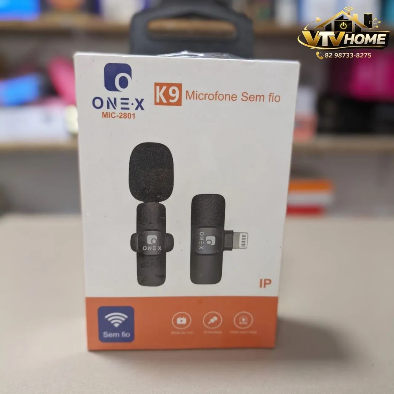 Microfone Lapela Para iPhone + Entrega Grátis  - Foto 2