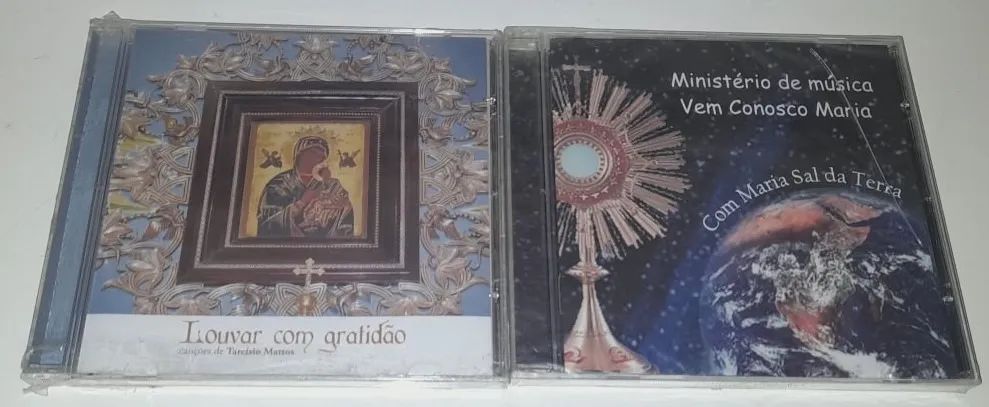 2 Cd´s - Louvor Cristão 2 - Maria Sal Da Terra E Louvor Com Gratidão