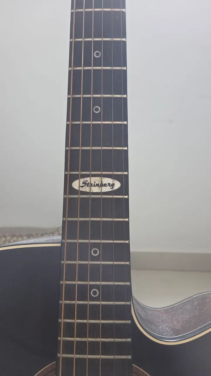 Violão elétrico strinberg - troca - Foto 5