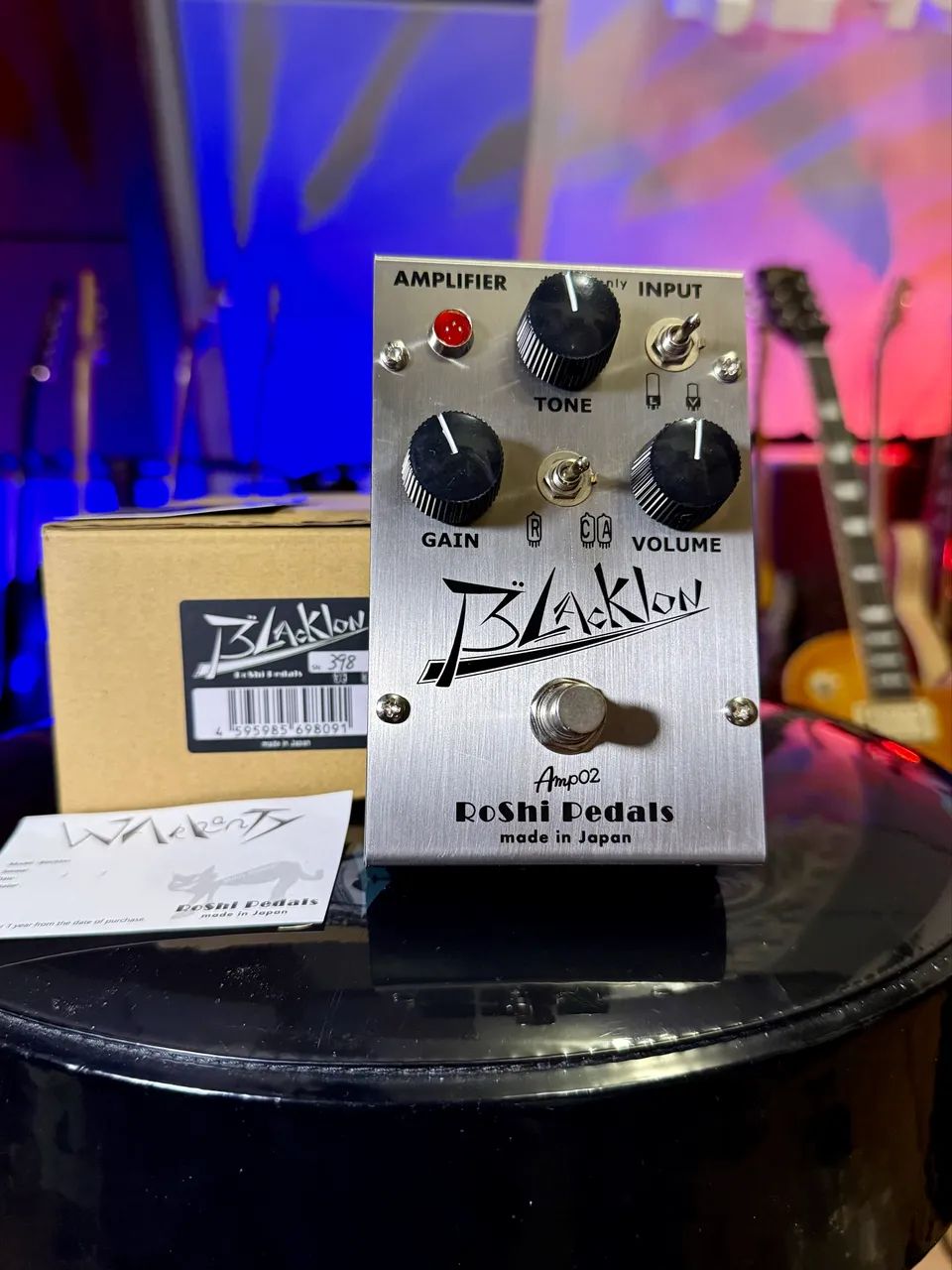 Pedal RoShi Blacklon - Fender Blackface - Instrumentos musicais