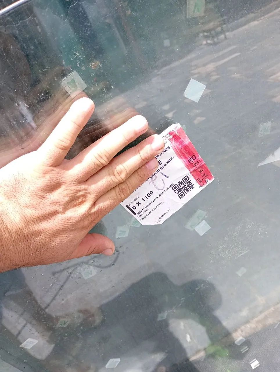 Tampo de vidro redondo diâmetro 110cm - Foto 4