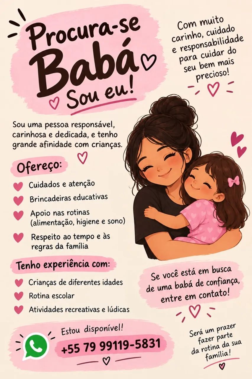 Serviço de babá 