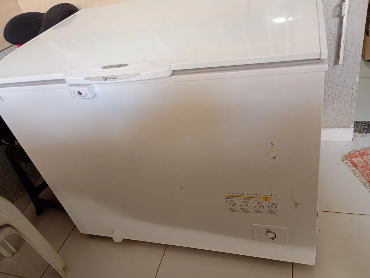 Freezer horizontal com avaria  - Foto 4