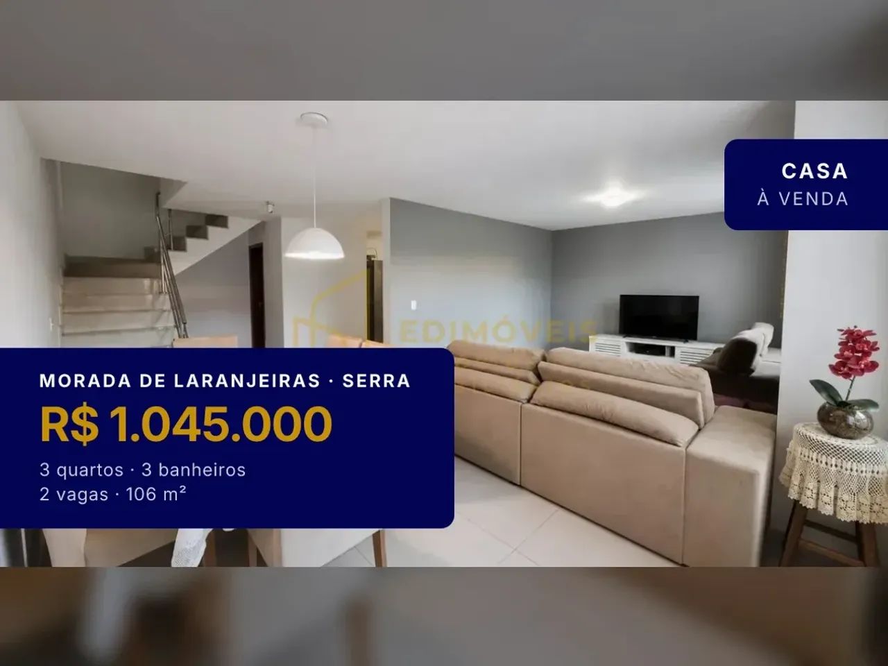Moradia ideal: casa com 3 quartos e localização privilegiada em Serra!