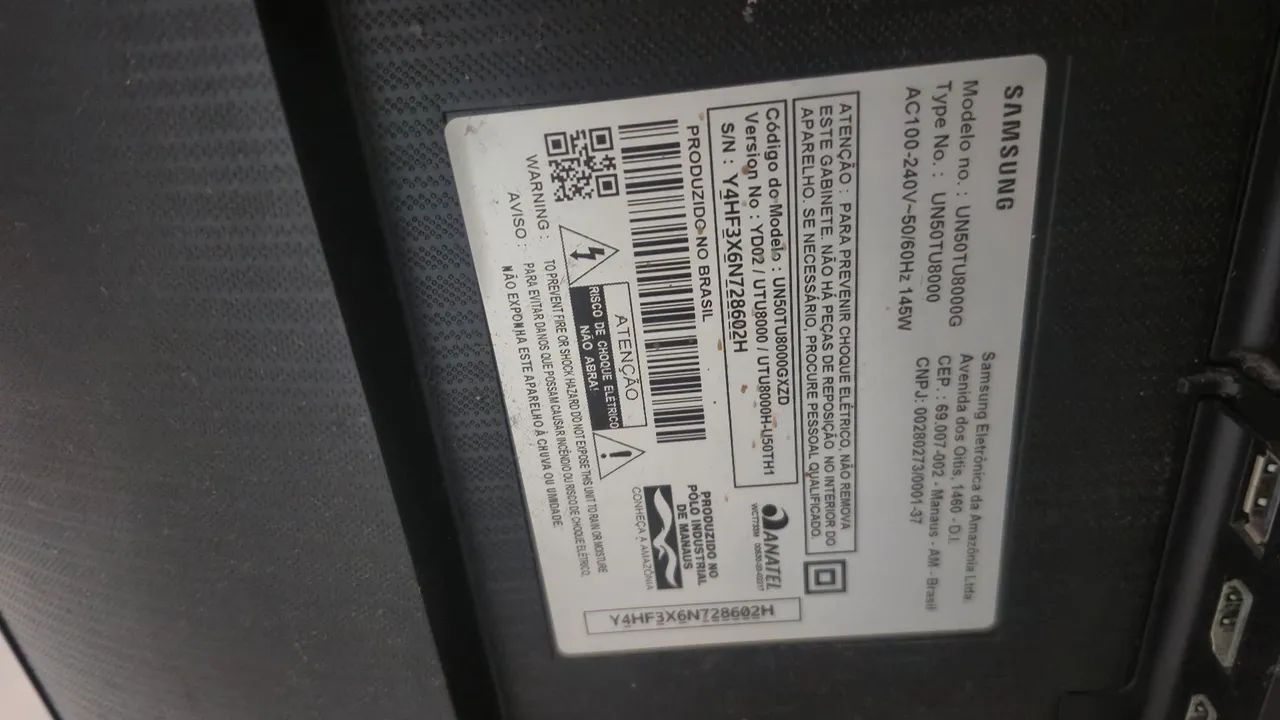 TV Samsung 50" Crystal UHD - Foto 3
