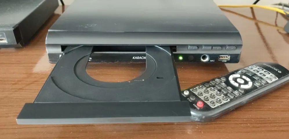 Dvd Player D-20 Com Karaokê Mp3 Usb Il Mondial (seminovo) - Foto 4