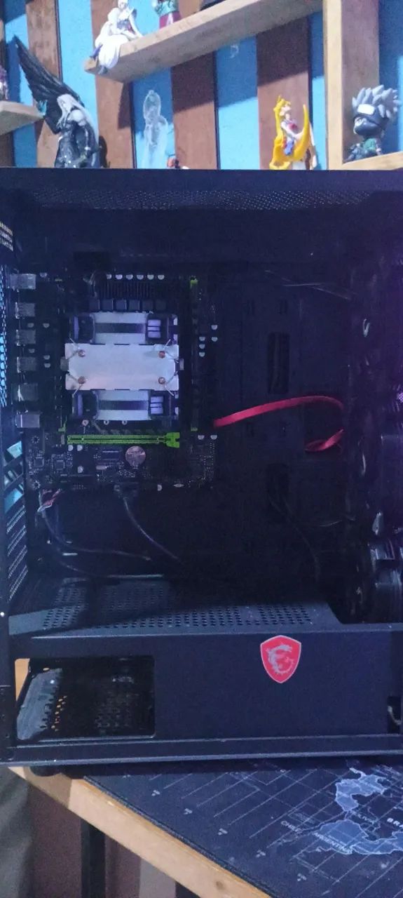 PC Gamer Xeon E5-2680 V4 | 32GB DDR4 | HD 500GB | Redragon Bluestreak