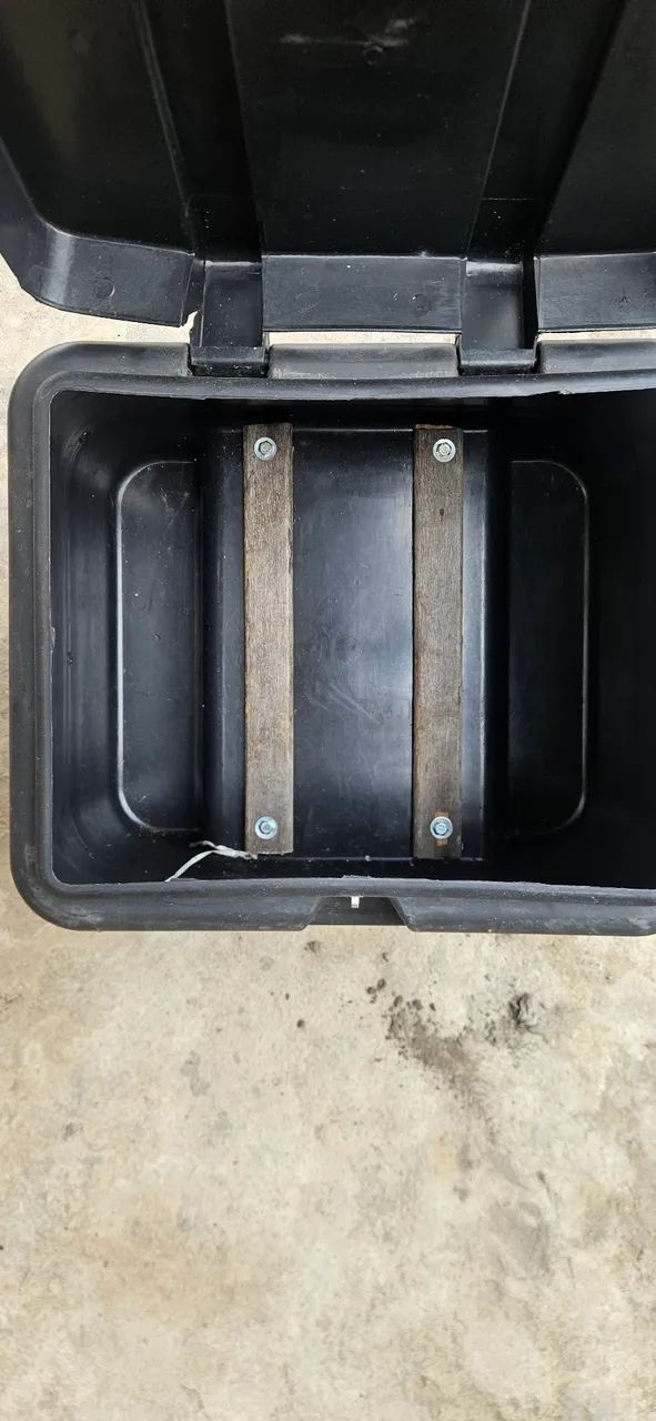 Bau 80L com suporte da Crosser - Foto 3
