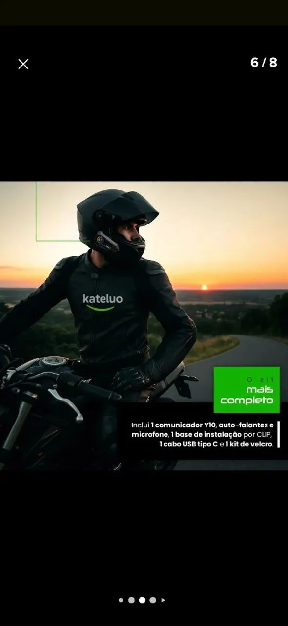 Fone para capacete - Foto 4