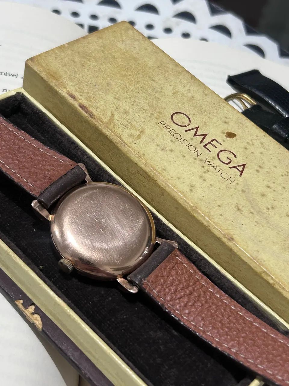 OMEGA VINTAGE 30T2 SC/ 18K 750/ 35,5 MM - Foto 2