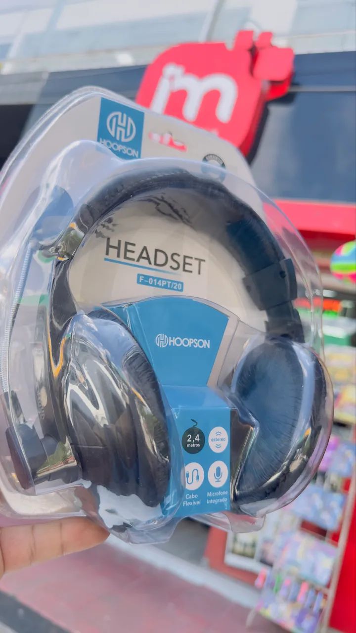 Fone Headset Hoopson em Oferta