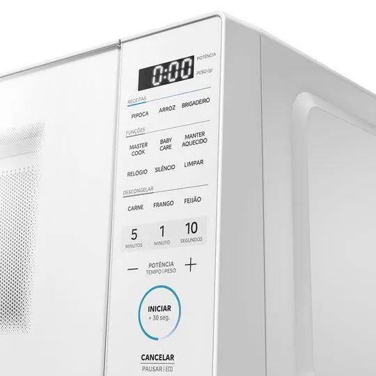 MICROONDAS 20 LITROS MIDEA MASTERCOOK BRANCO - Foto 2