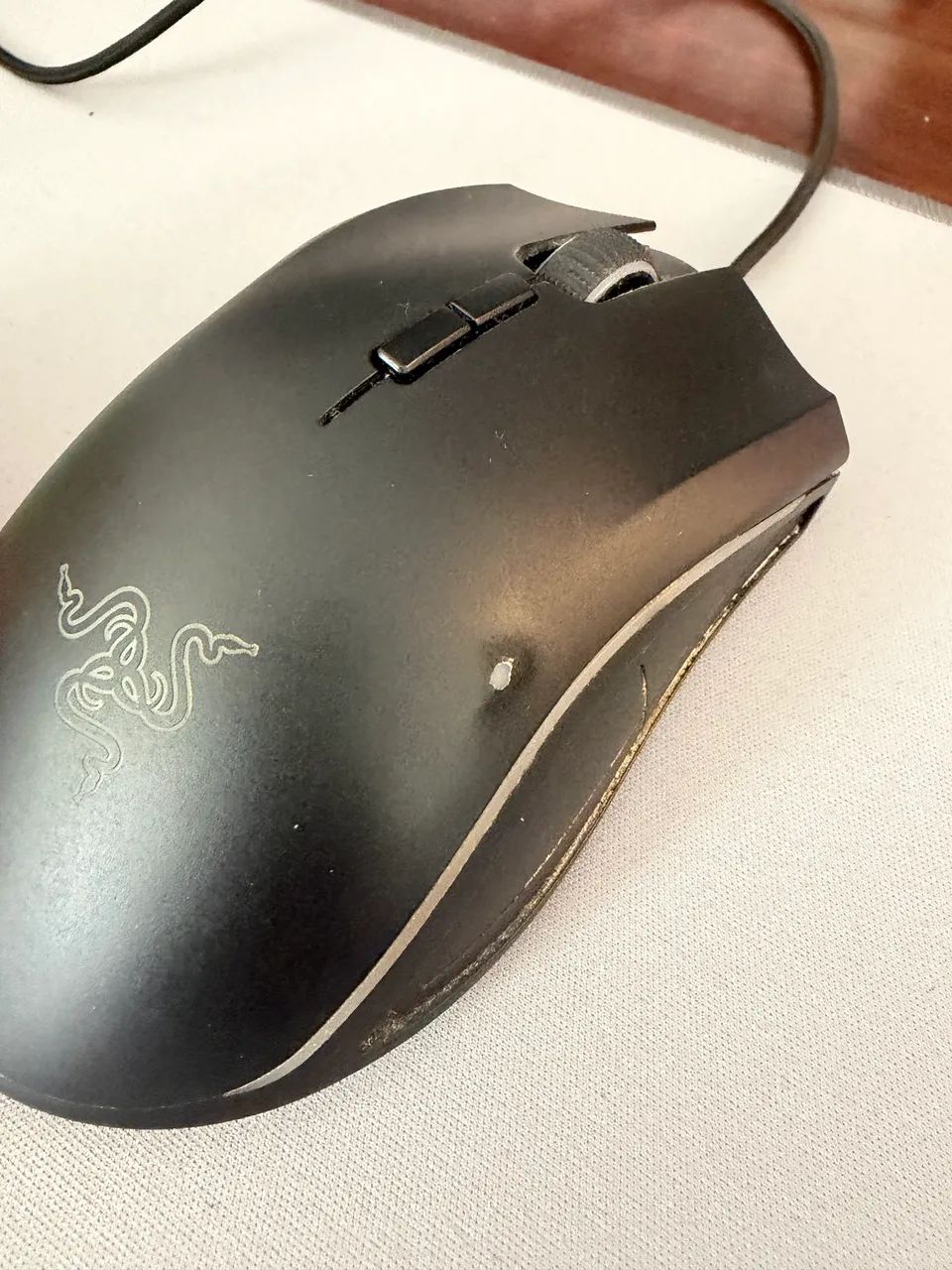 Mouse Razer Mamba elite na caixa usado - Foto 4