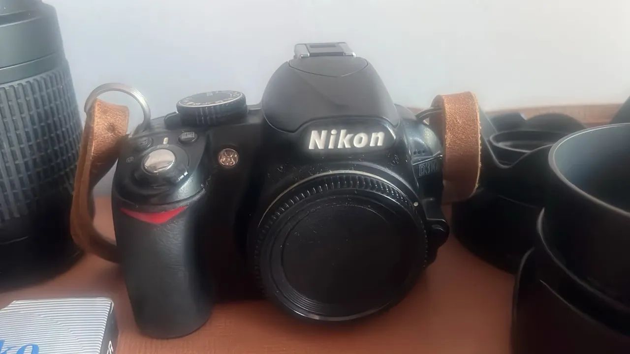 Câmera D3100 Nikon com lentes  - Foto 2