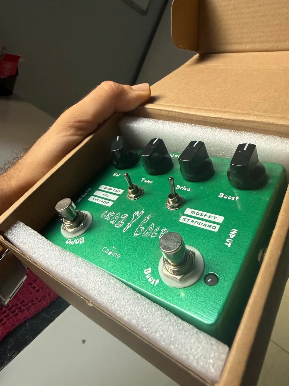 Pedal overdrive Crazy Cacti  - Foto 3