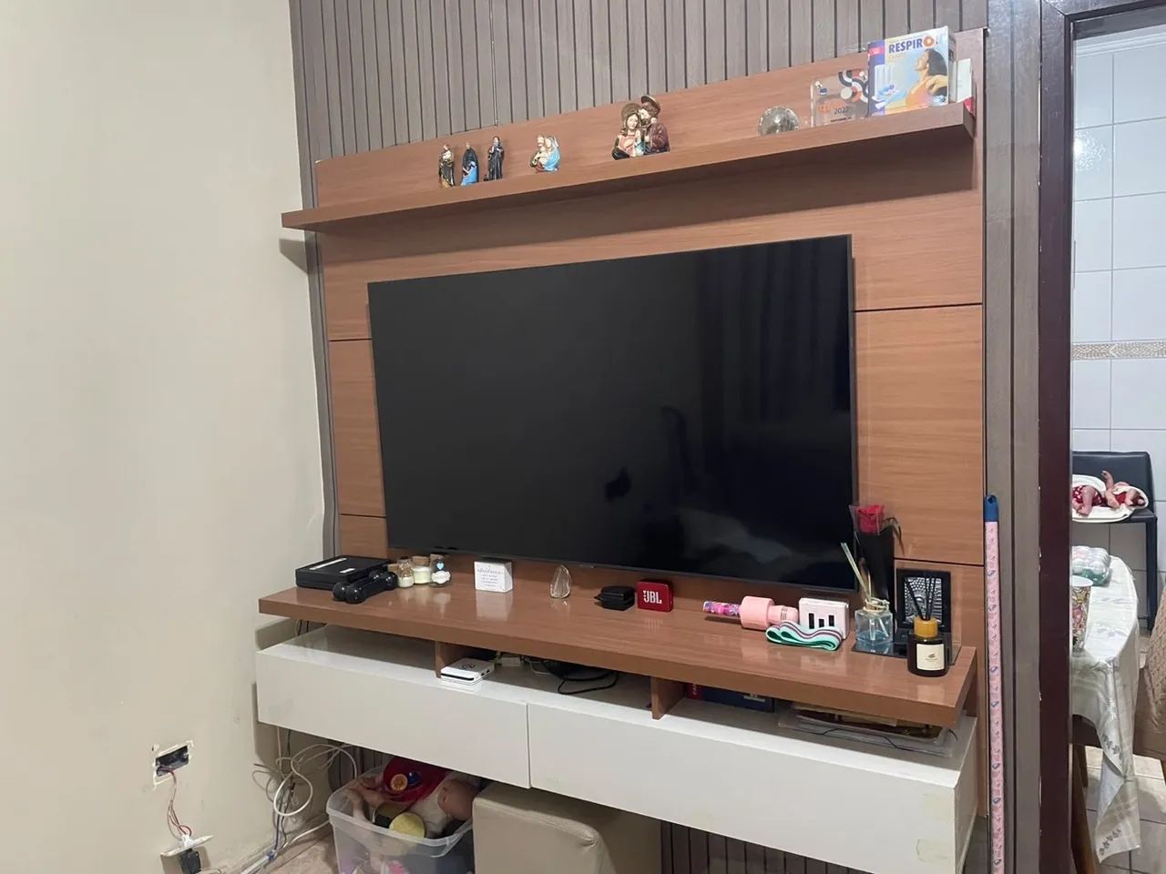 Painel e Rack suspenso para TV  - Foto 2