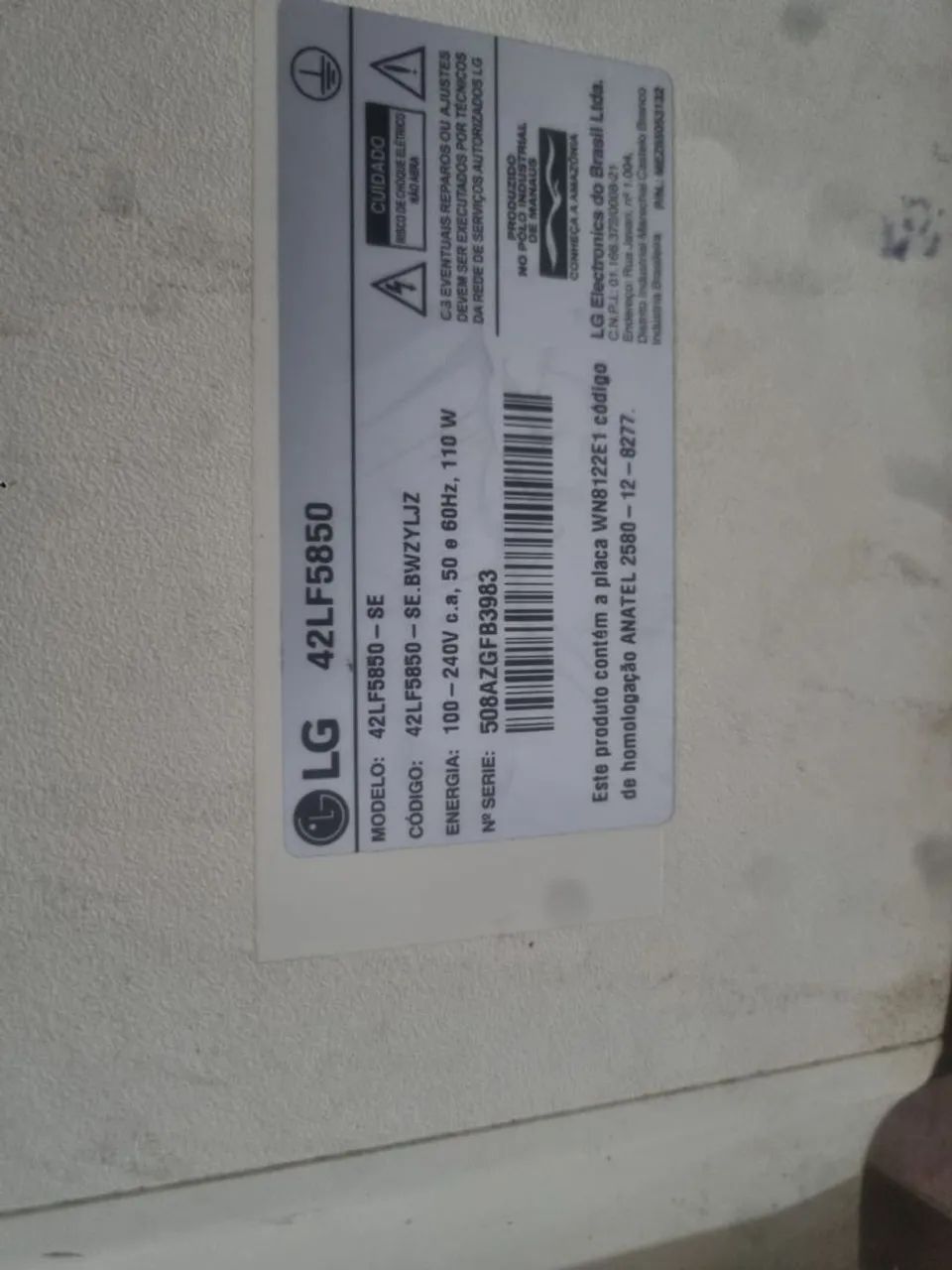 Vendo essa tv retira peças  - Foto 2