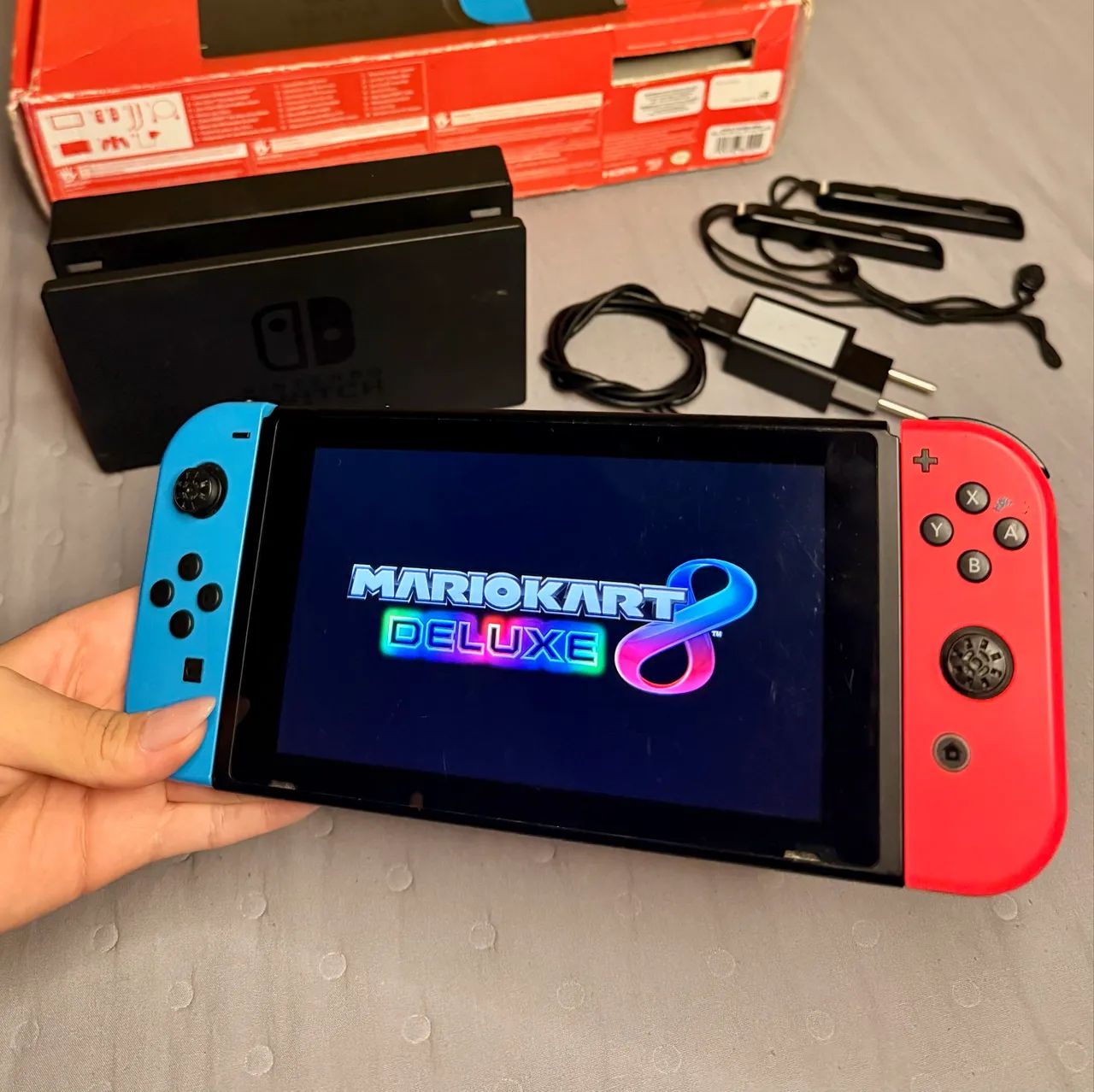 Bundle Nintendo Switch (Completo na caixa) - Foto 2
