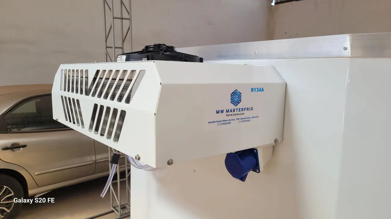 Baú refrigerado com equipamento 100% elétrico para fiat strada e saveiro.  - Foto 2
