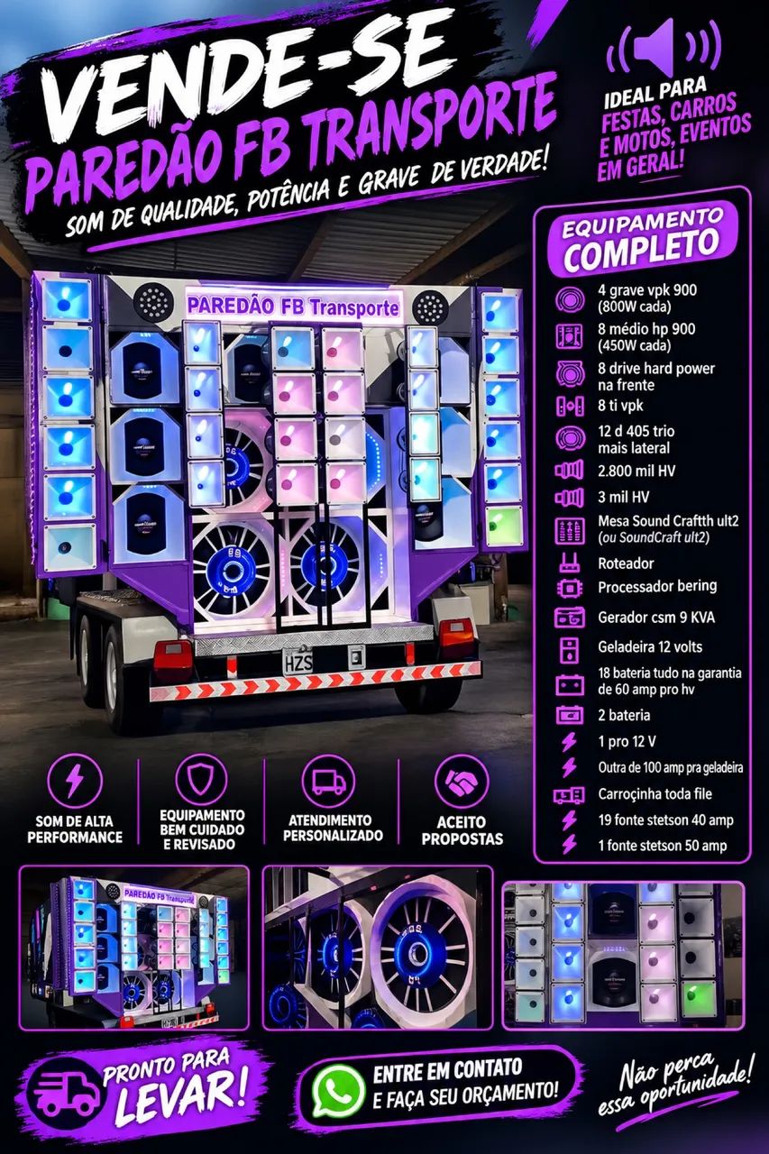 Paredão a VENDA