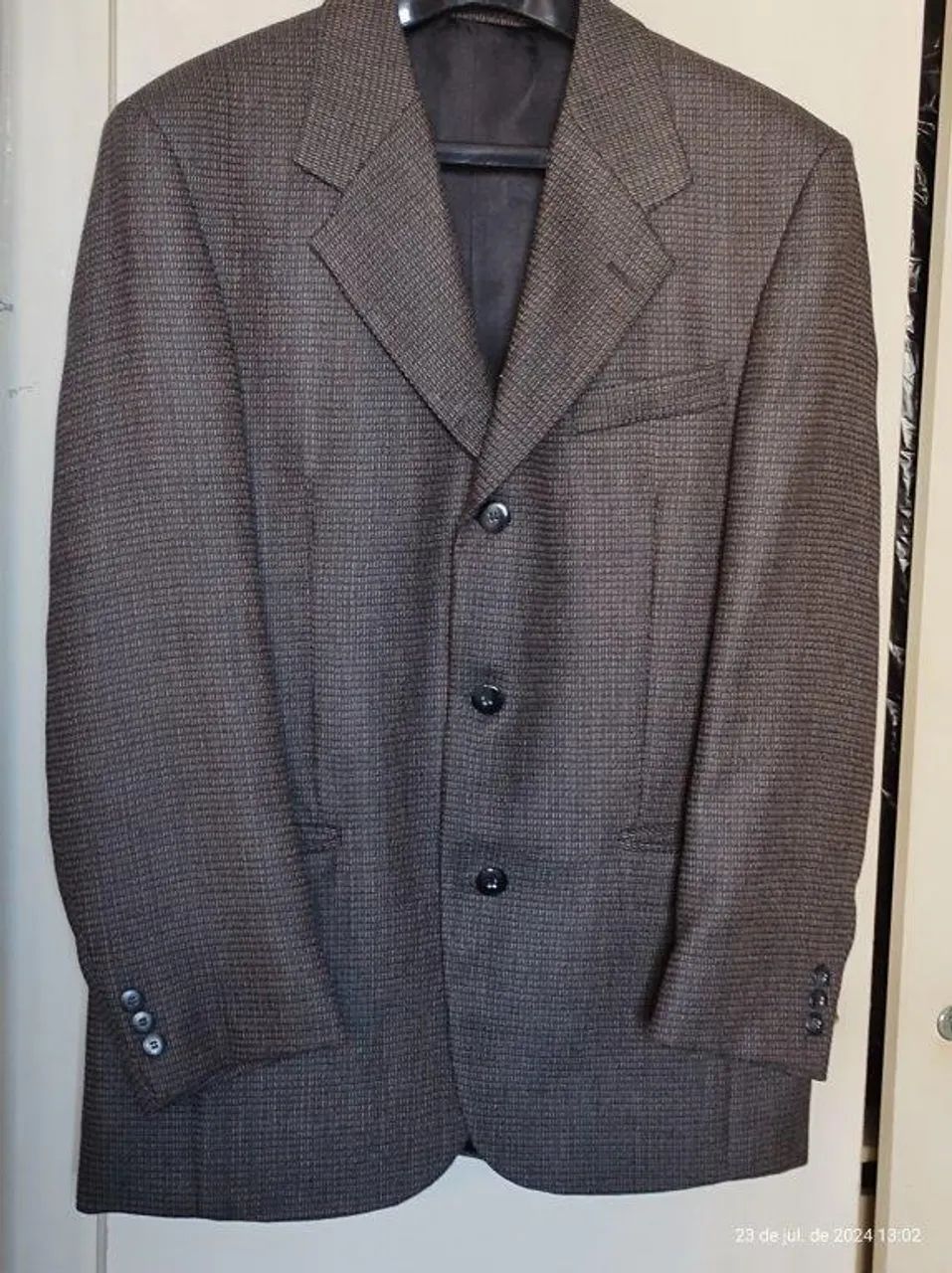 blazer 100% pura lã, tamanho 50m