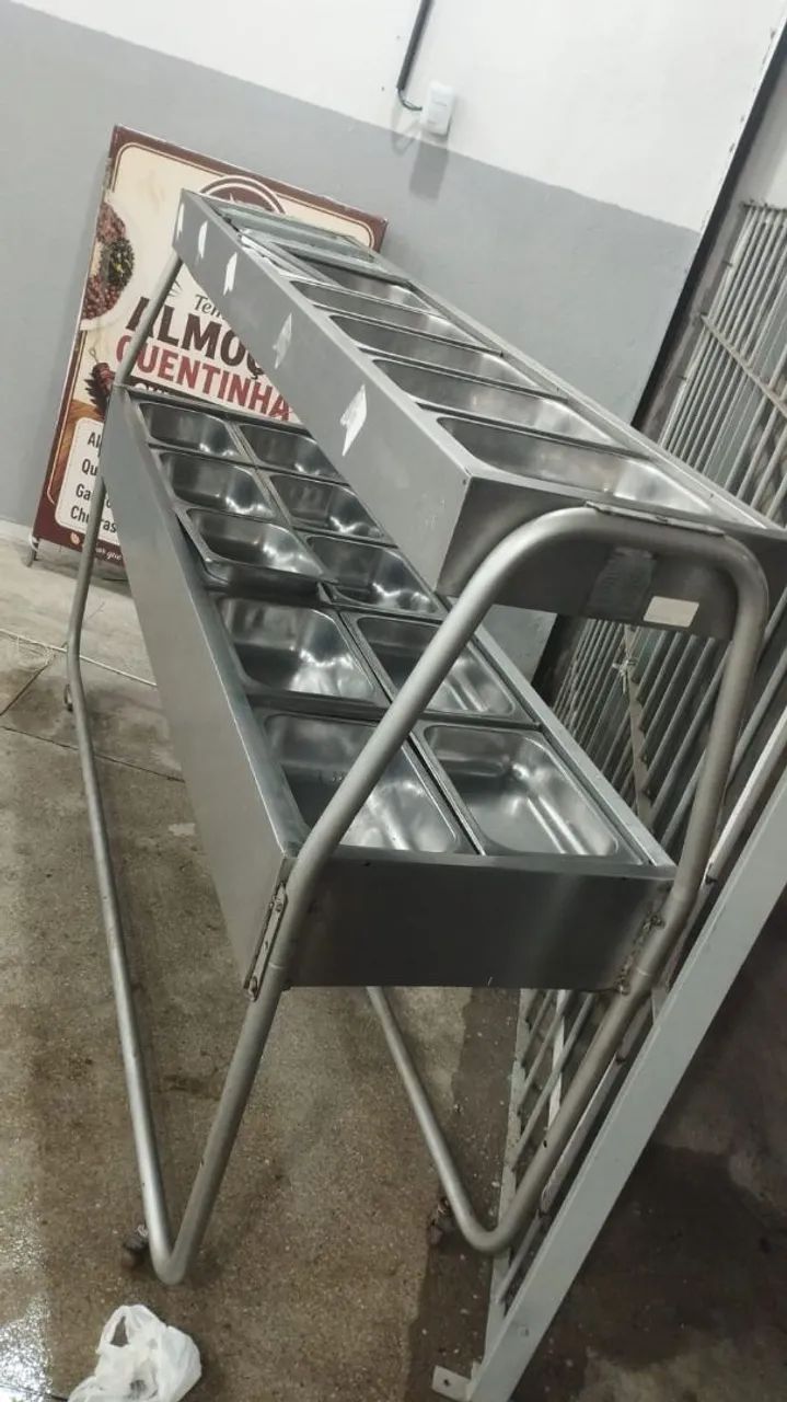 Self-service 17 bandejas com tampa de vidro a venda 