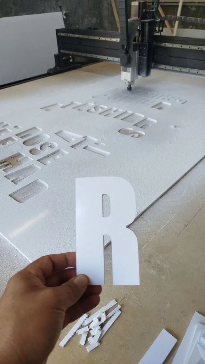 Logos e letreiros em PVC expandido 10mm - Foto 5