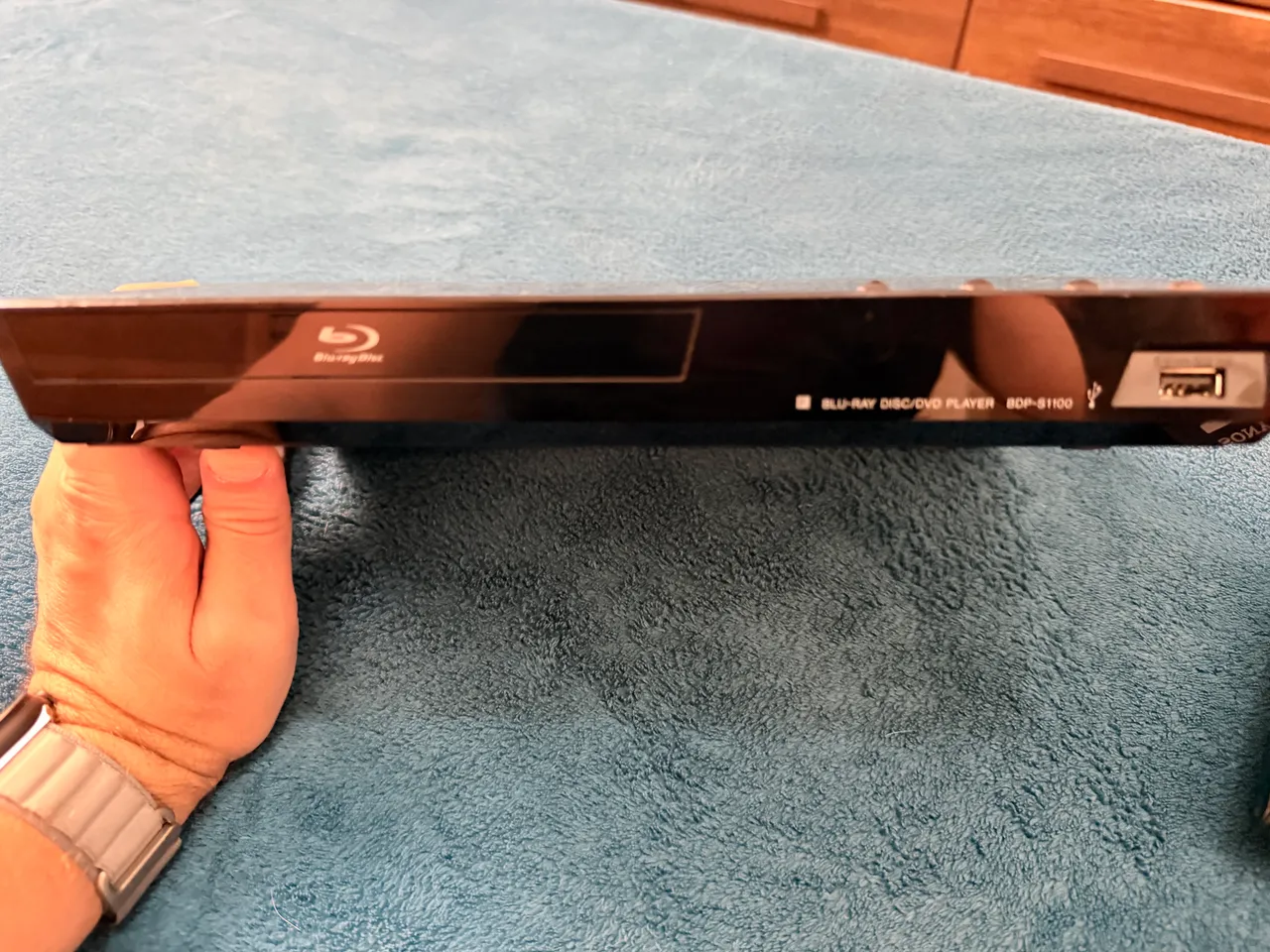 portable blu ray dvd player sony bdp-sx1000 - DVD, Blu-Ray e Vídeo