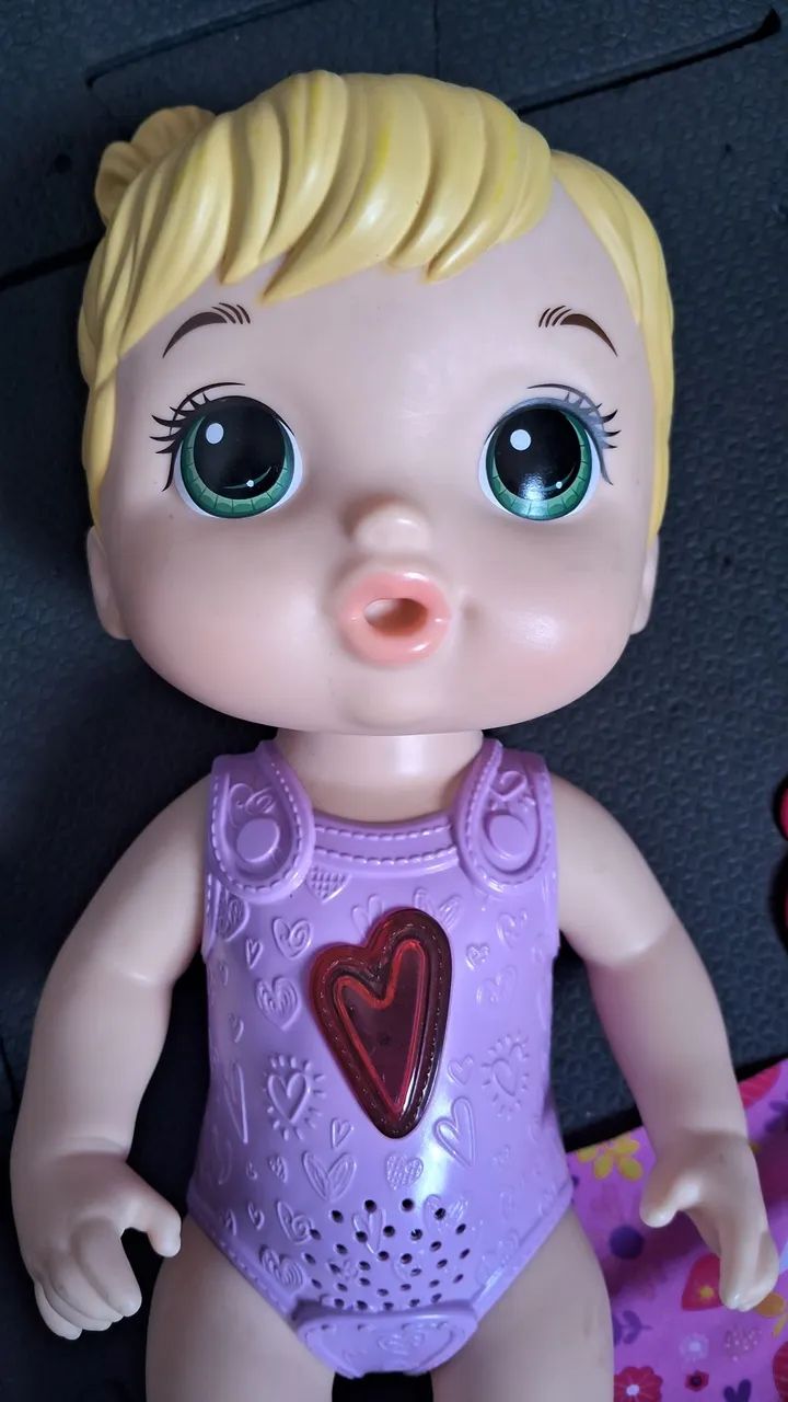 Boneca Baby Alive coraçãozinho - Foto 2