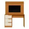 Escrivaninha com Painel Doble Cinamomo/Off White _ entrega rapida - Foto 3