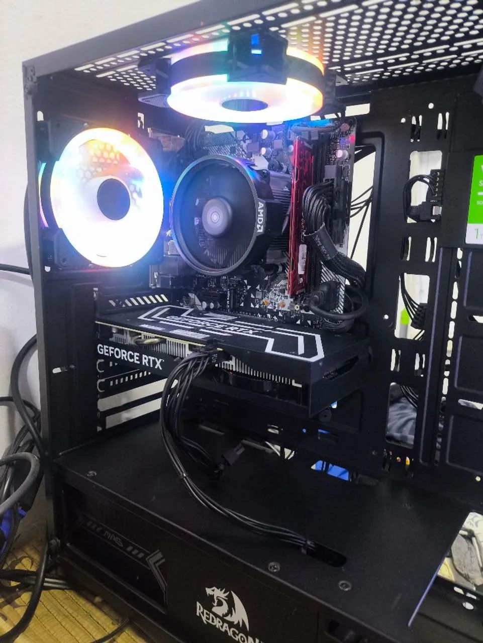 Pc Gamer Ryzen 5 + RTX 4060 em 12x !!!