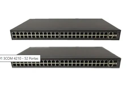 Switch 3CR17334-91 3COM 4210 - 52 Portas