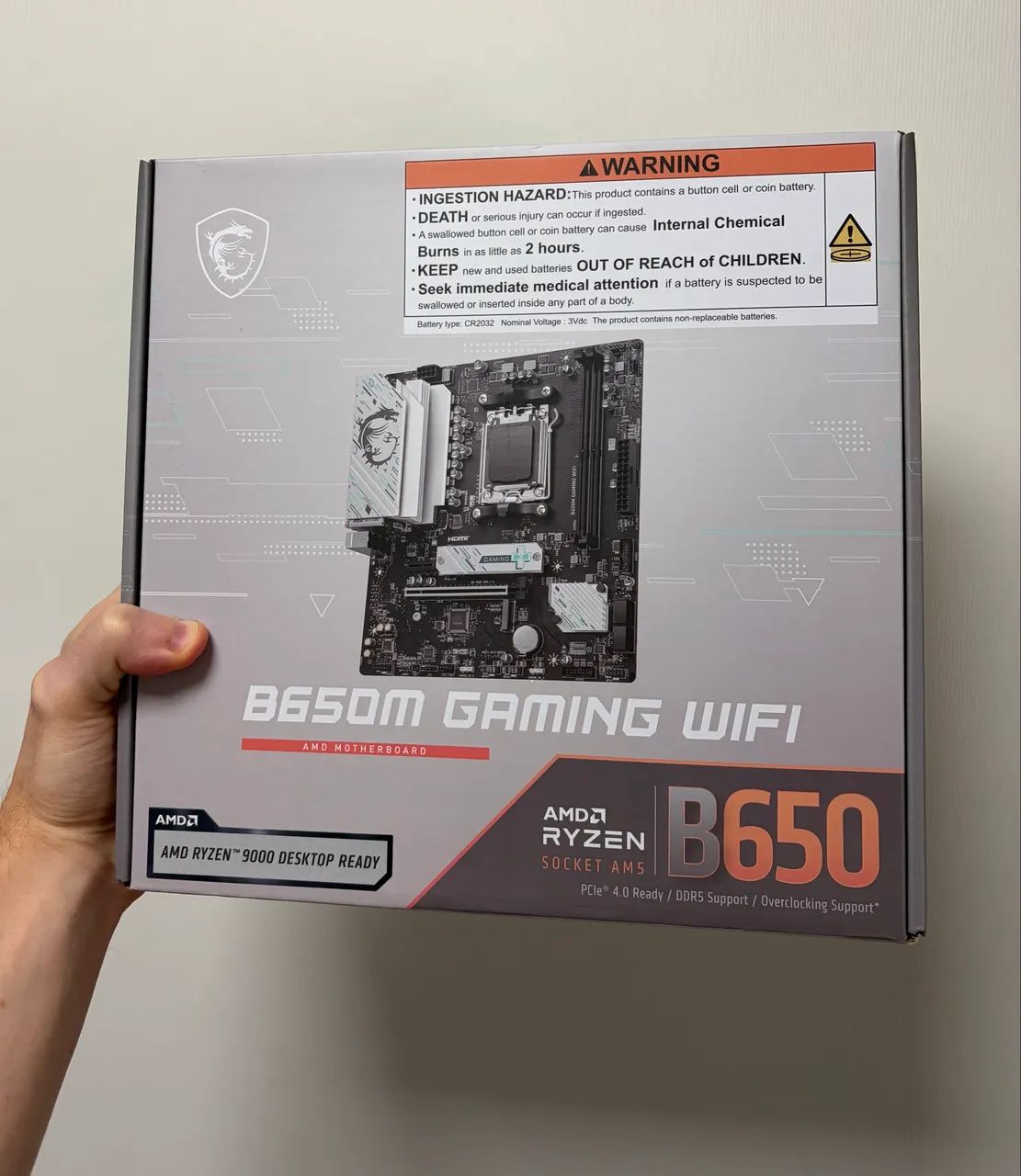 Placa mãe AMD B650m Gaming Wi-Fi - AM5
