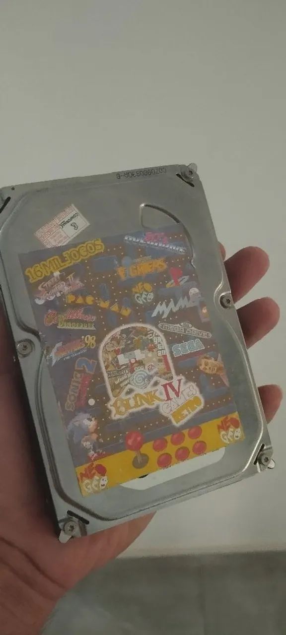 HD com sistema Fliperama Multijogos  - Foto 2