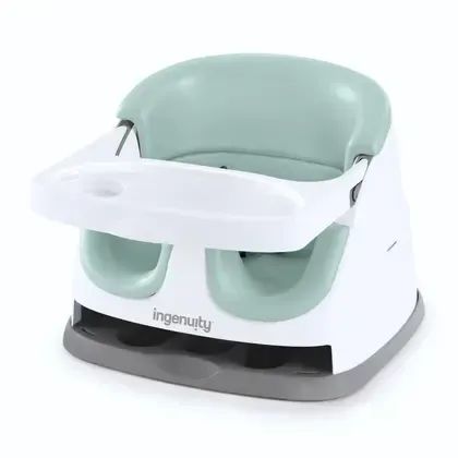 Booster Infantil Ingenuity 2 em 1 - Assento para Alimentação e Piso