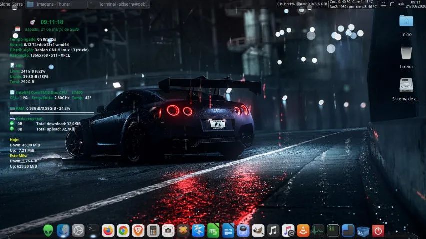 Linux Debian Trixie completo otimizado para PCs Intel - ISO de instalação - Foto 5