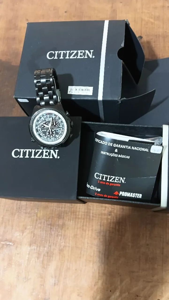 Relogio Citzen com caixa 
