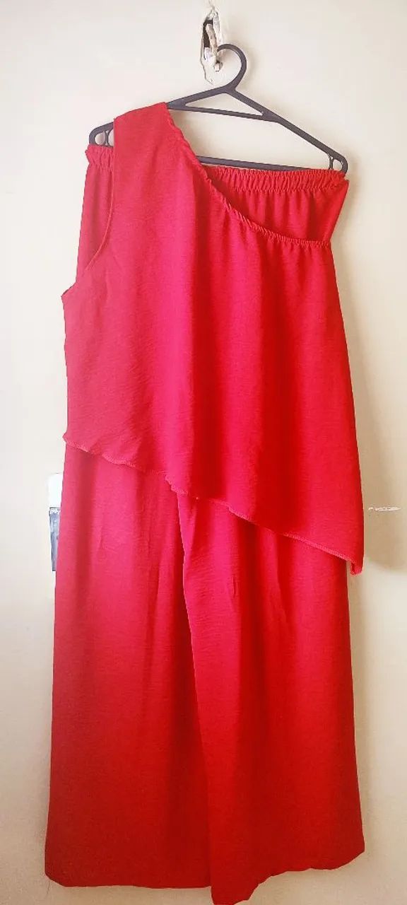 Conjunto calça pantalona+ blusa  - Foto 2