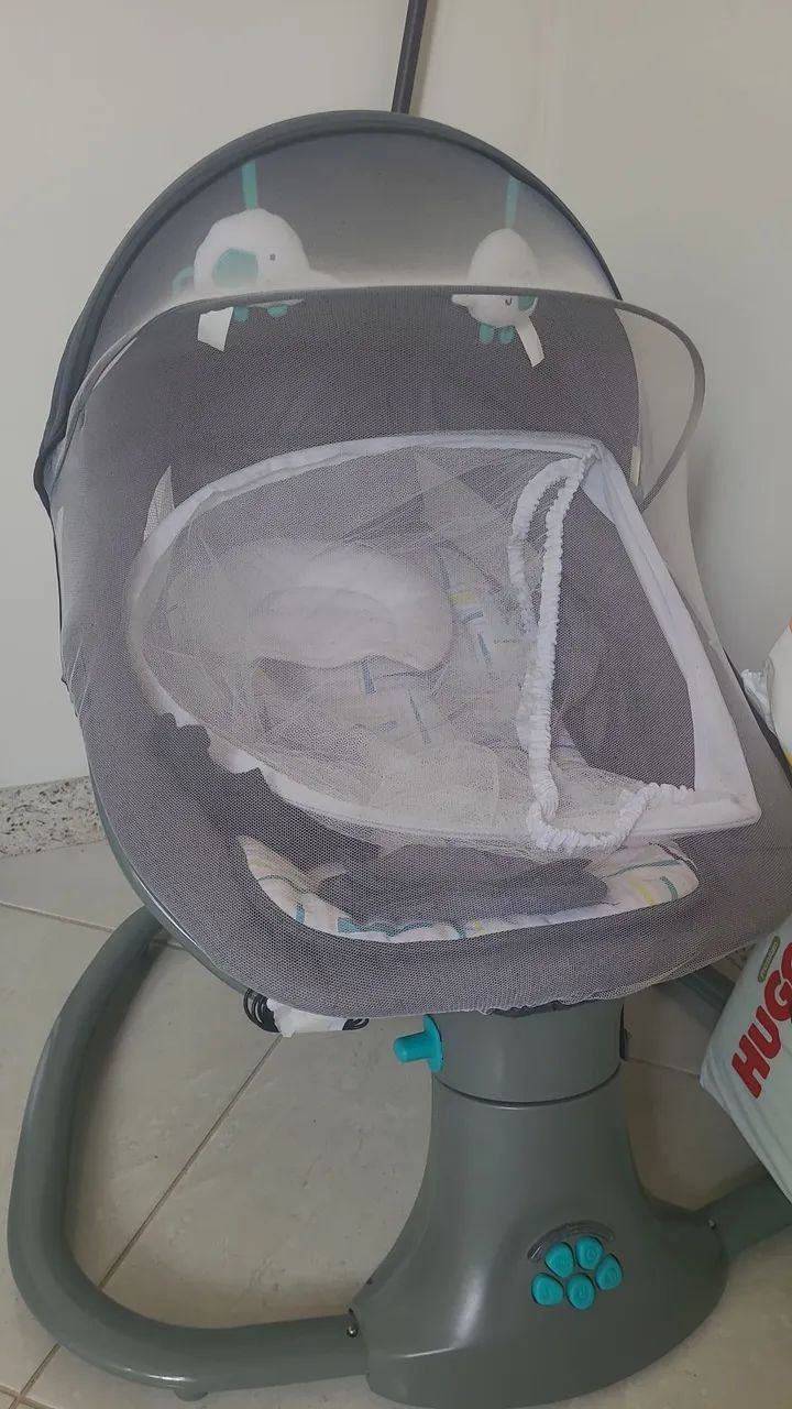 Cadeira  Balanço Automático com Timer e Música - Foto 4