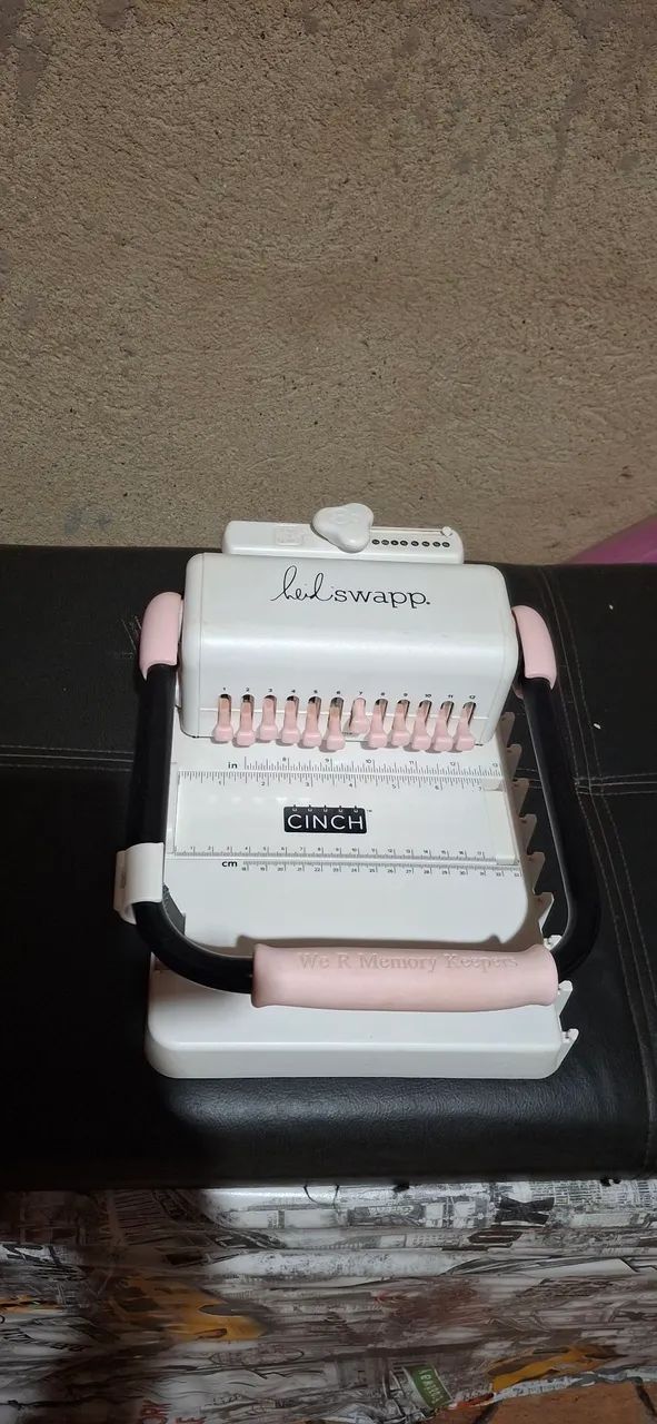 For sale: The Cinch square-hole binding machine