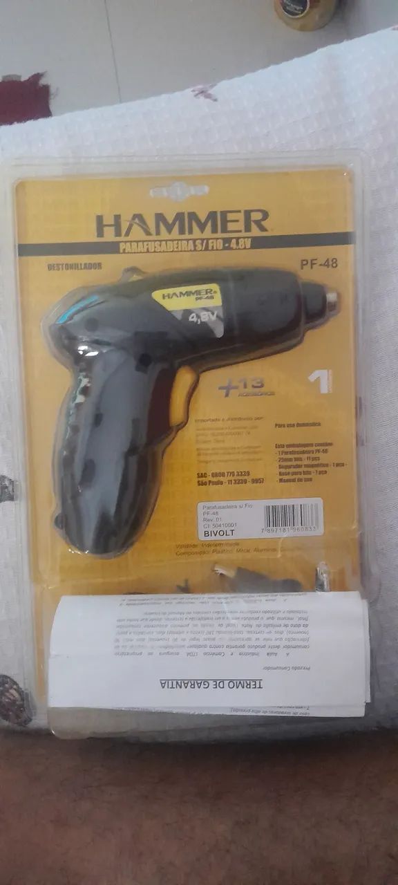 Parafusadeira Hammer - Foto 2