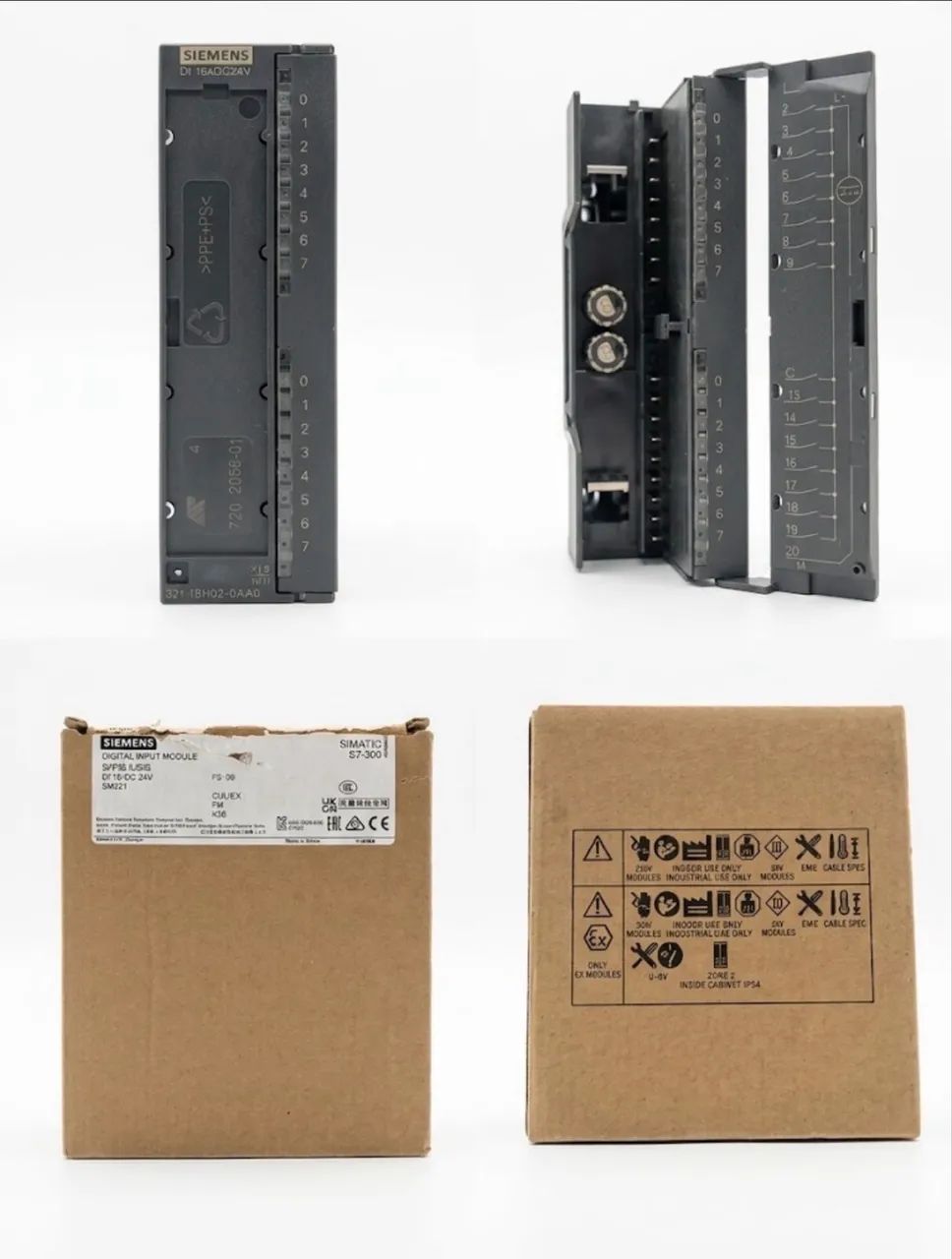 Siemens SIMATIC S7-300 Digital Input Module (SM 321).  