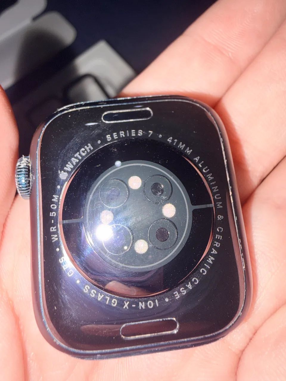 Relógio Apple Watch séries 7 midnight com todos acessórios e cases - Foto 4