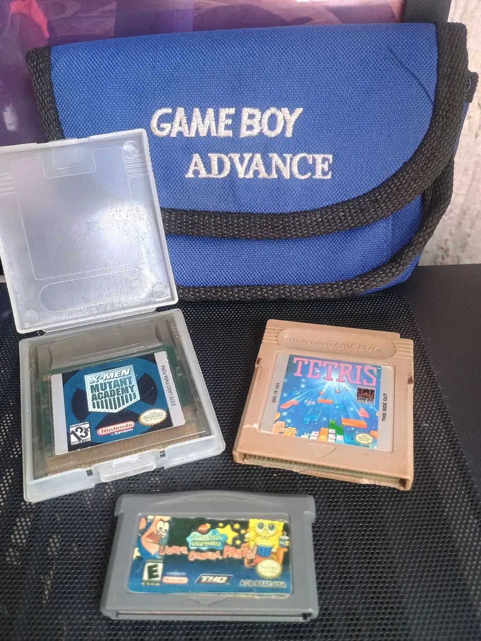 Lote - bolsa e jogos 