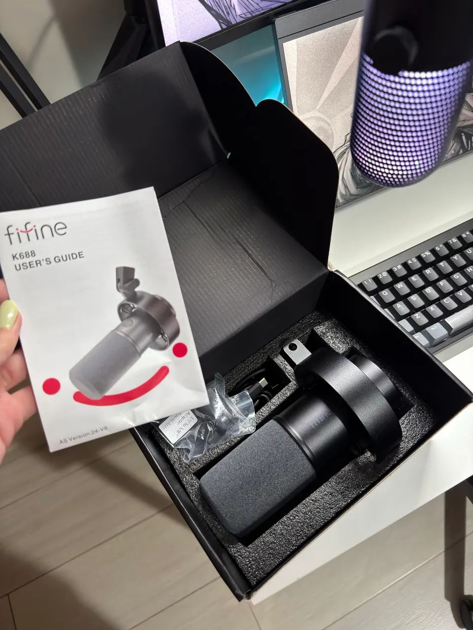 Microfone Fifine K688 - Foto 3