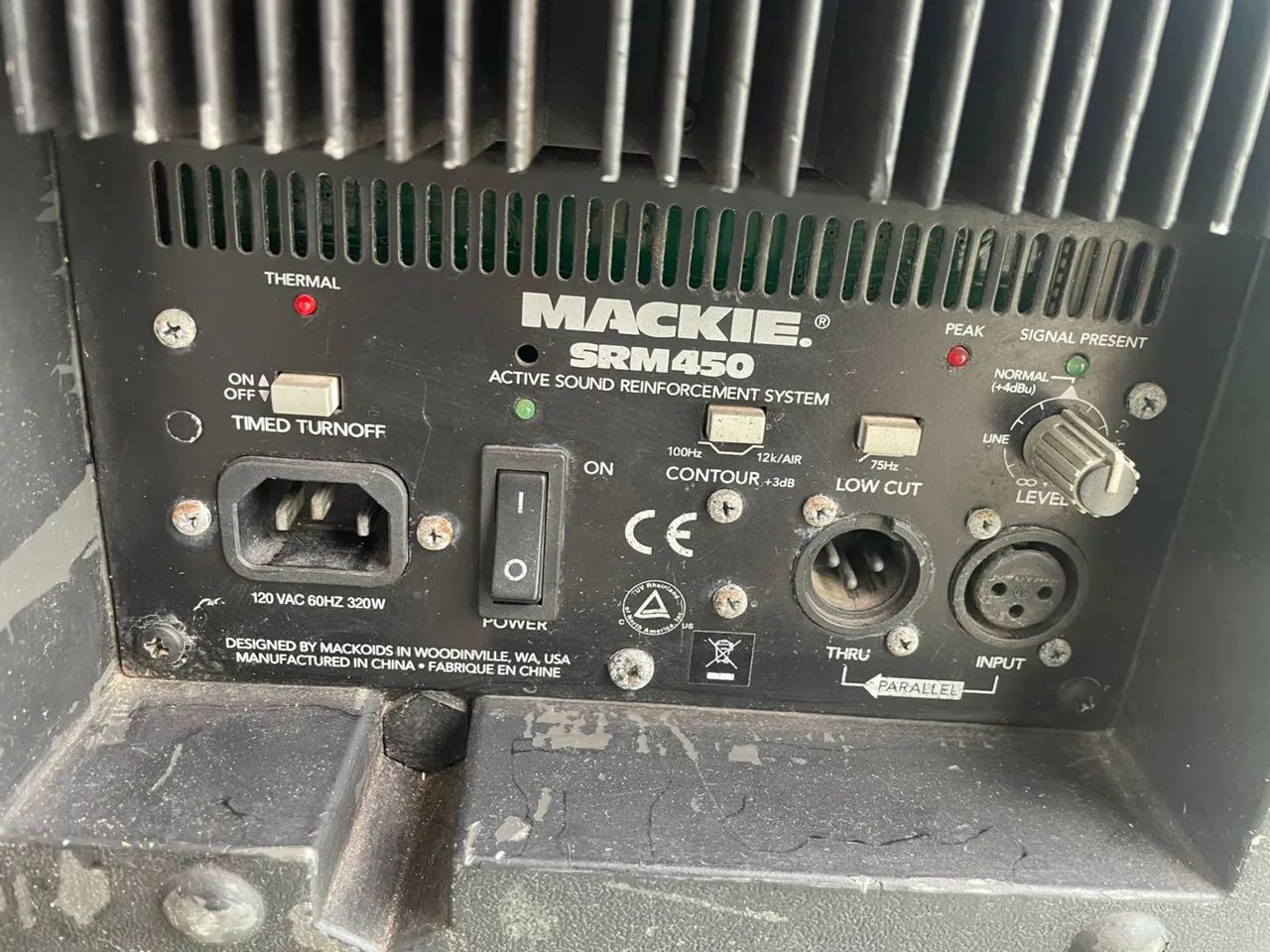 Caixa de som ativa Mackie srm 450 v1 - Foto 3