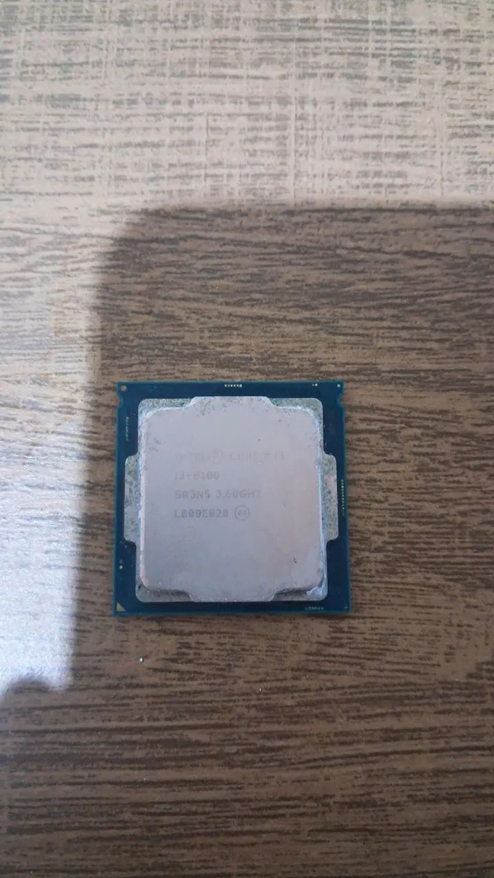 Processador intel i3 8100