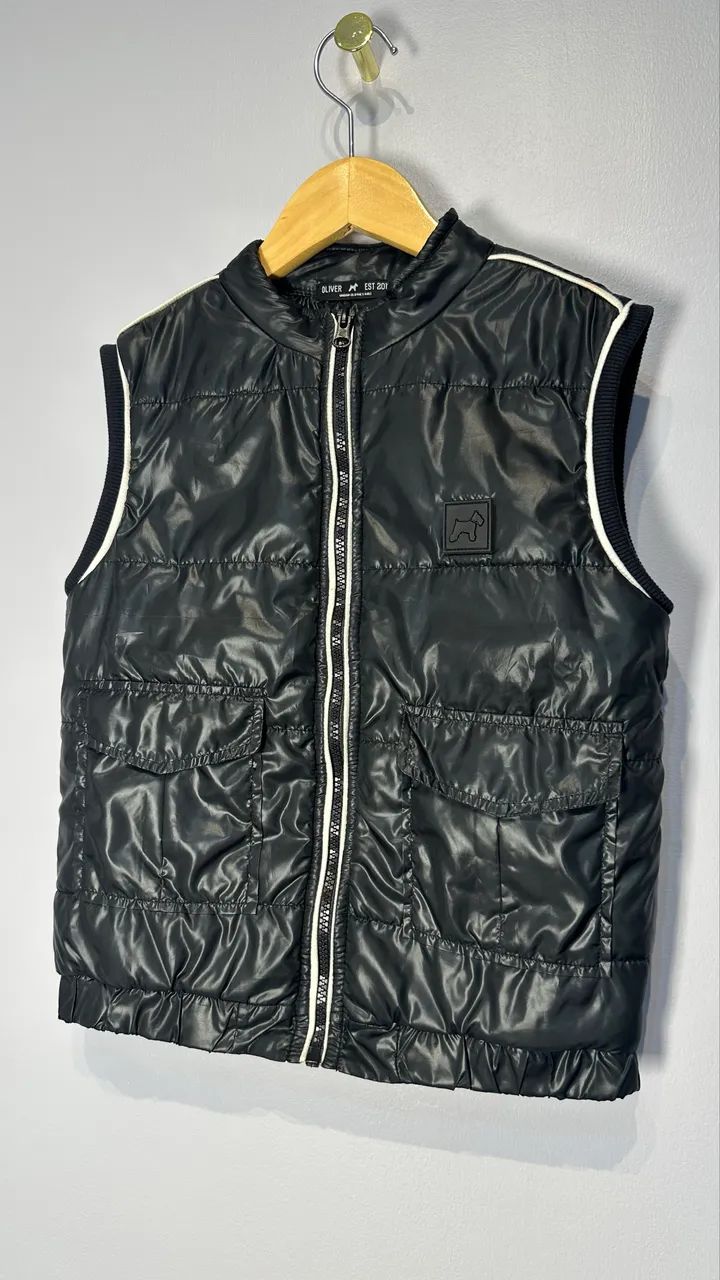Colete puffer infantil 